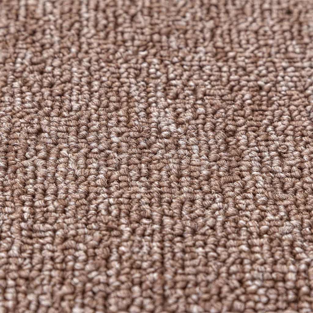 Anti-slip Stair Mats 15 pcs Light brown 75 x 20 cm PP