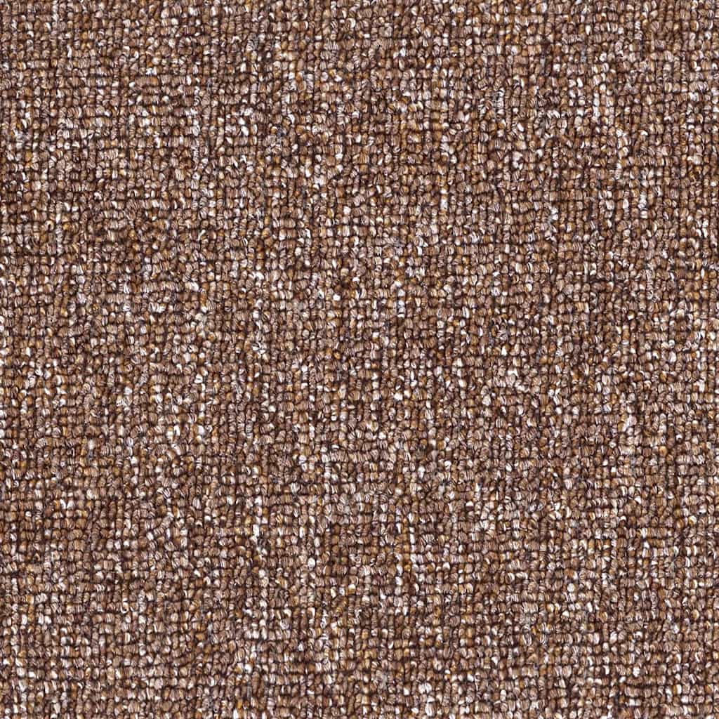 Anti-slip Stair Mats Latex backing 15 pcs Brown 75 x 20 cm PP