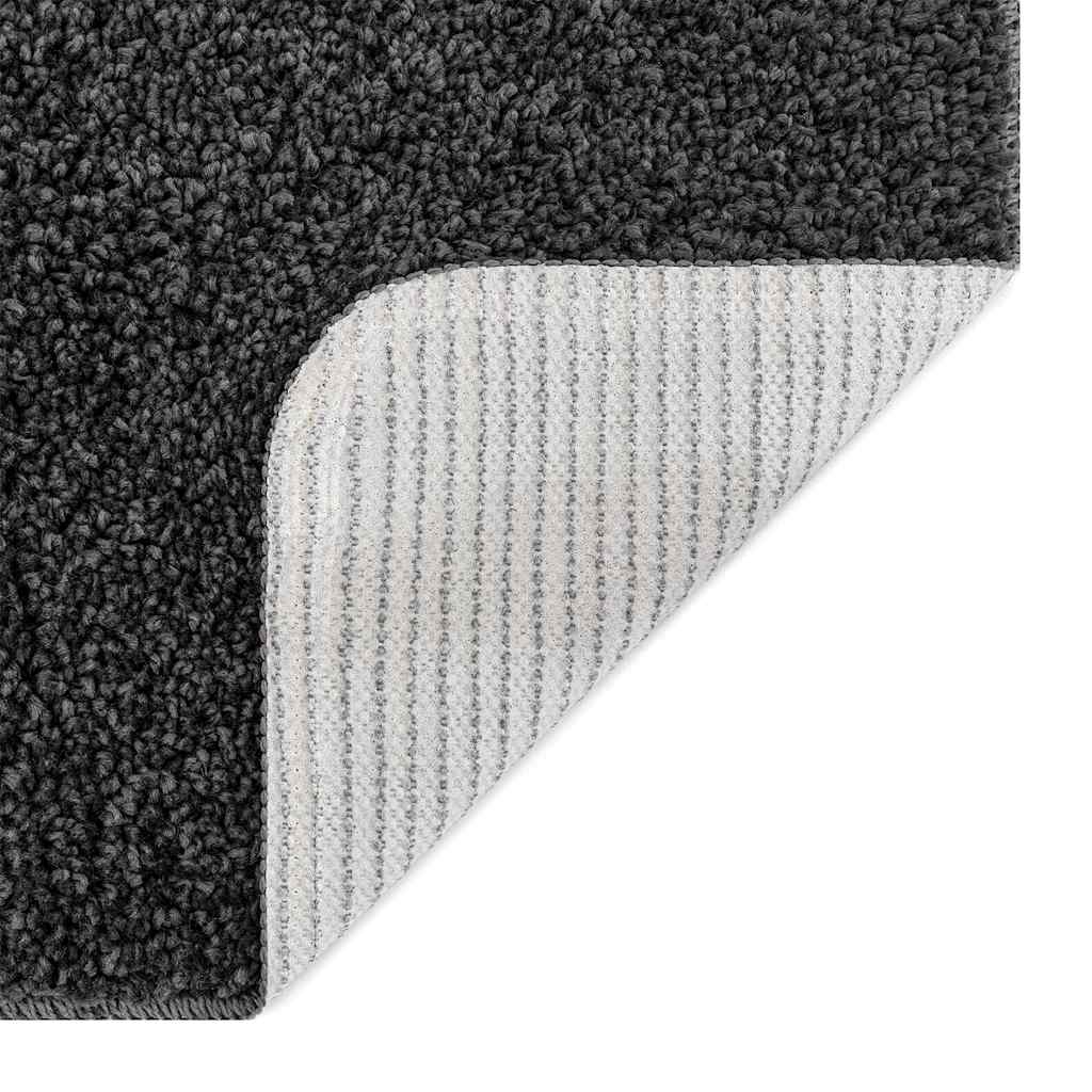 Anti-slip Bath Mat Dark grey 60 x 90 cm PP