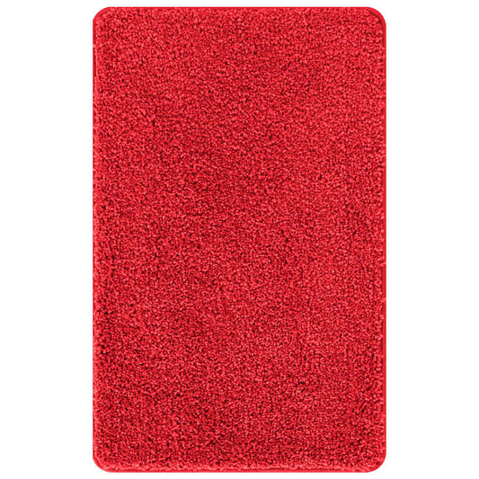 Anti-slip Bath Mat Red 60 x 90 cm PP