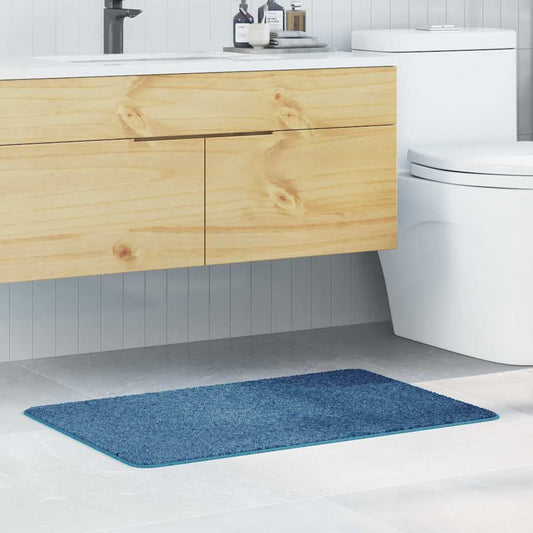 Anti-slip Bath Mat Blue 60 x 90 cm PP