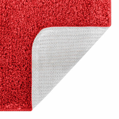 Anti-slip Bath Mat Red 70 x 120 cm PP