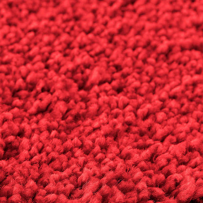 Anti-slip Bath Mat Red 70 x 120 cm PP