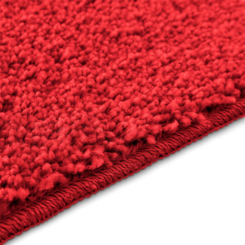 Anti-slip Bath Mat Red 70 x 120 cm PP