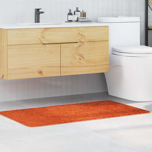Anti-slip Bath Mat Orange 70 x 120 cm PP