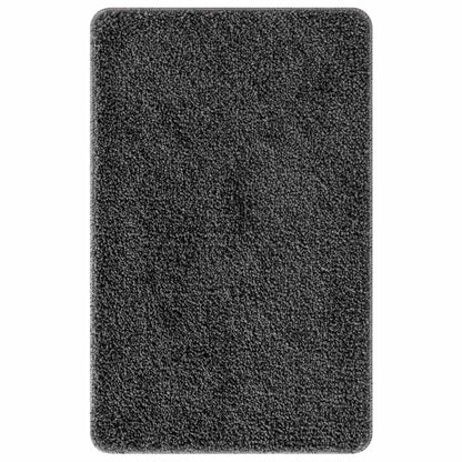 Anti-slip Bath Mat Set 2 pcs Dark Grey PP