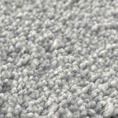 Anti-slip Bath Mat Set 2 pcs Grey PP