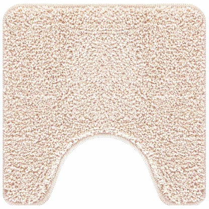 Anti-slip Bath Mat Set 2 pcs Cream PP