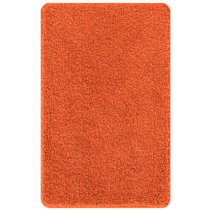 Anti-slip Bath Mat Set 3 pcs Orange PP