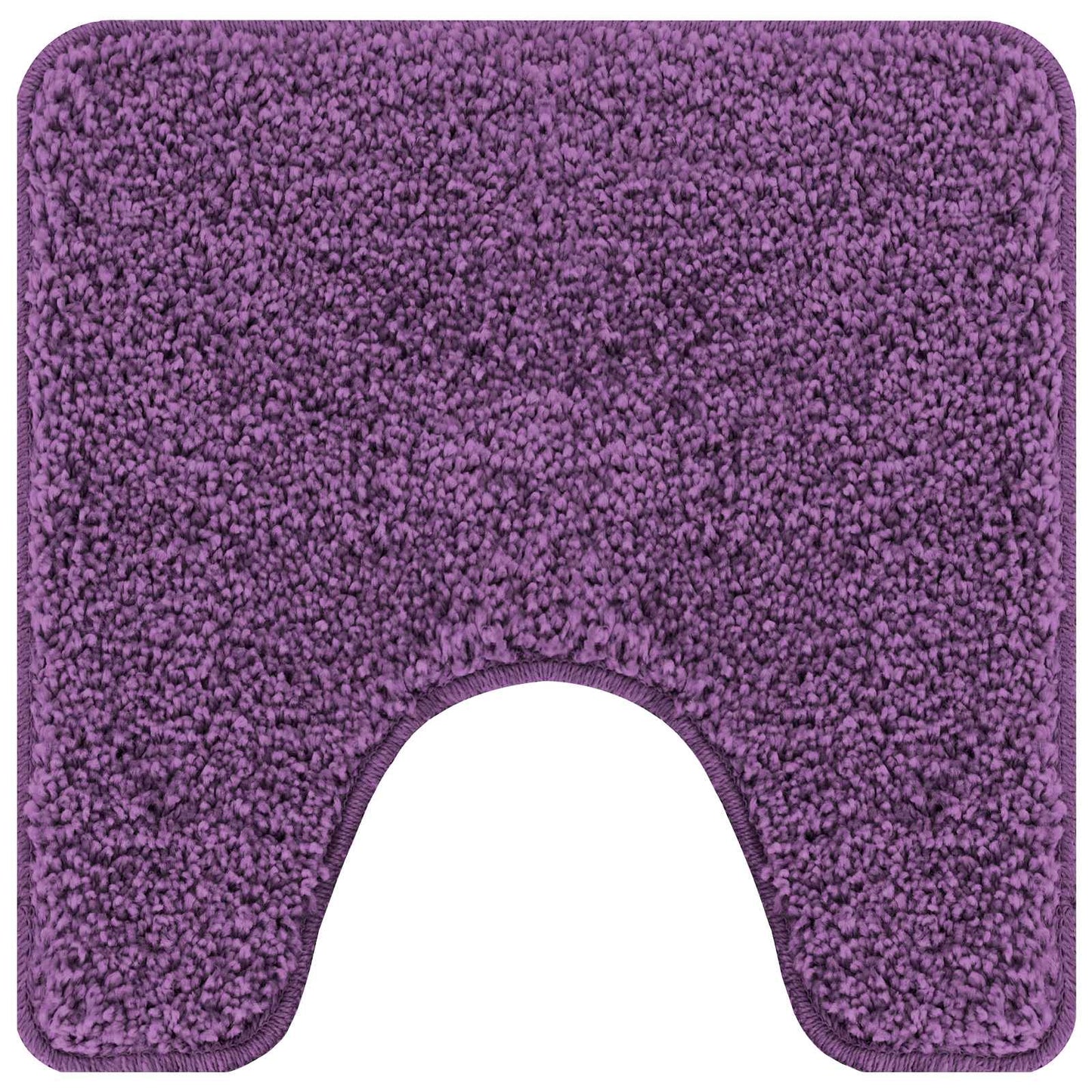 Anti-slip Bath Mat Set 3 pcs Purple PP