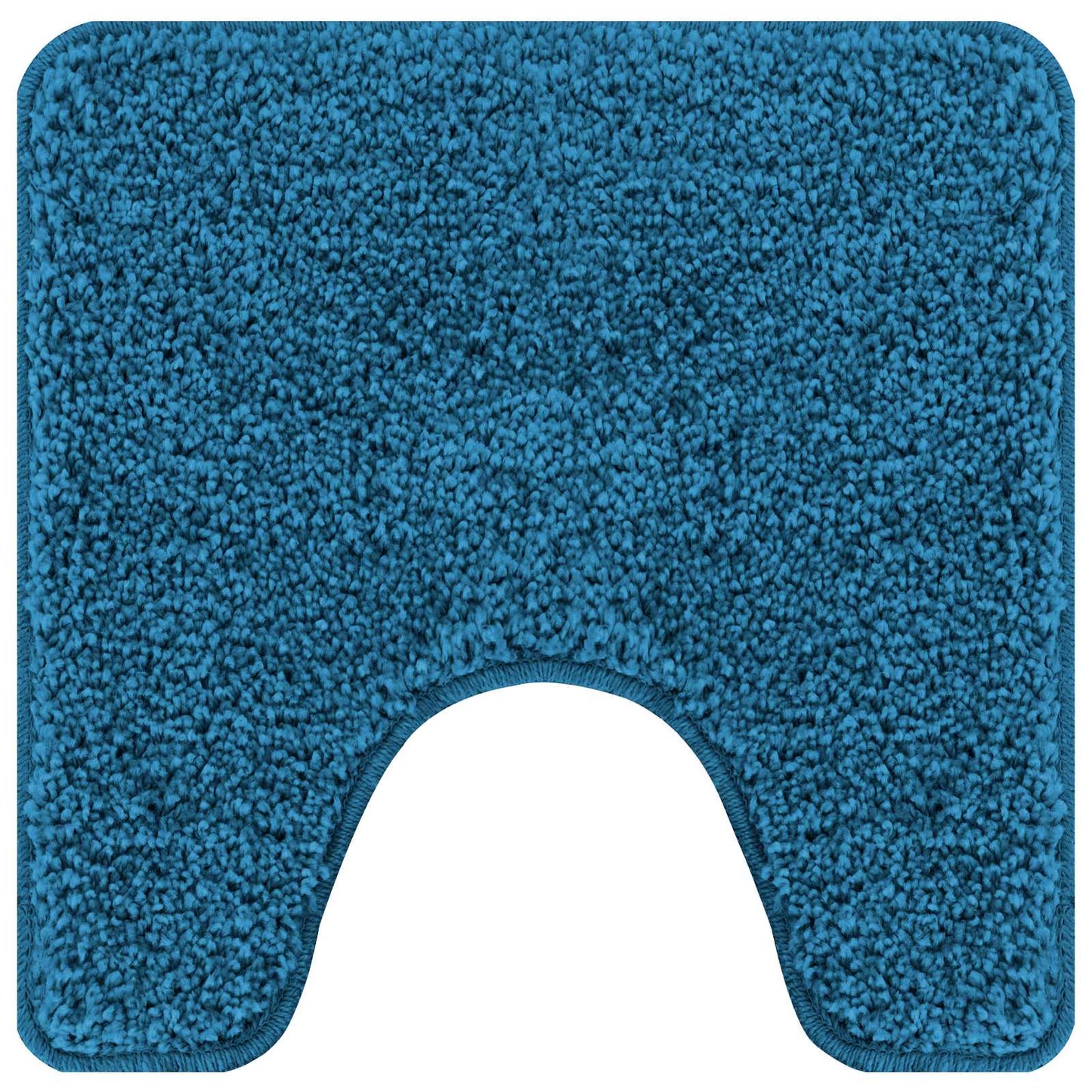 Anti-slip Bath Mat Set 3 pcs Blue PP