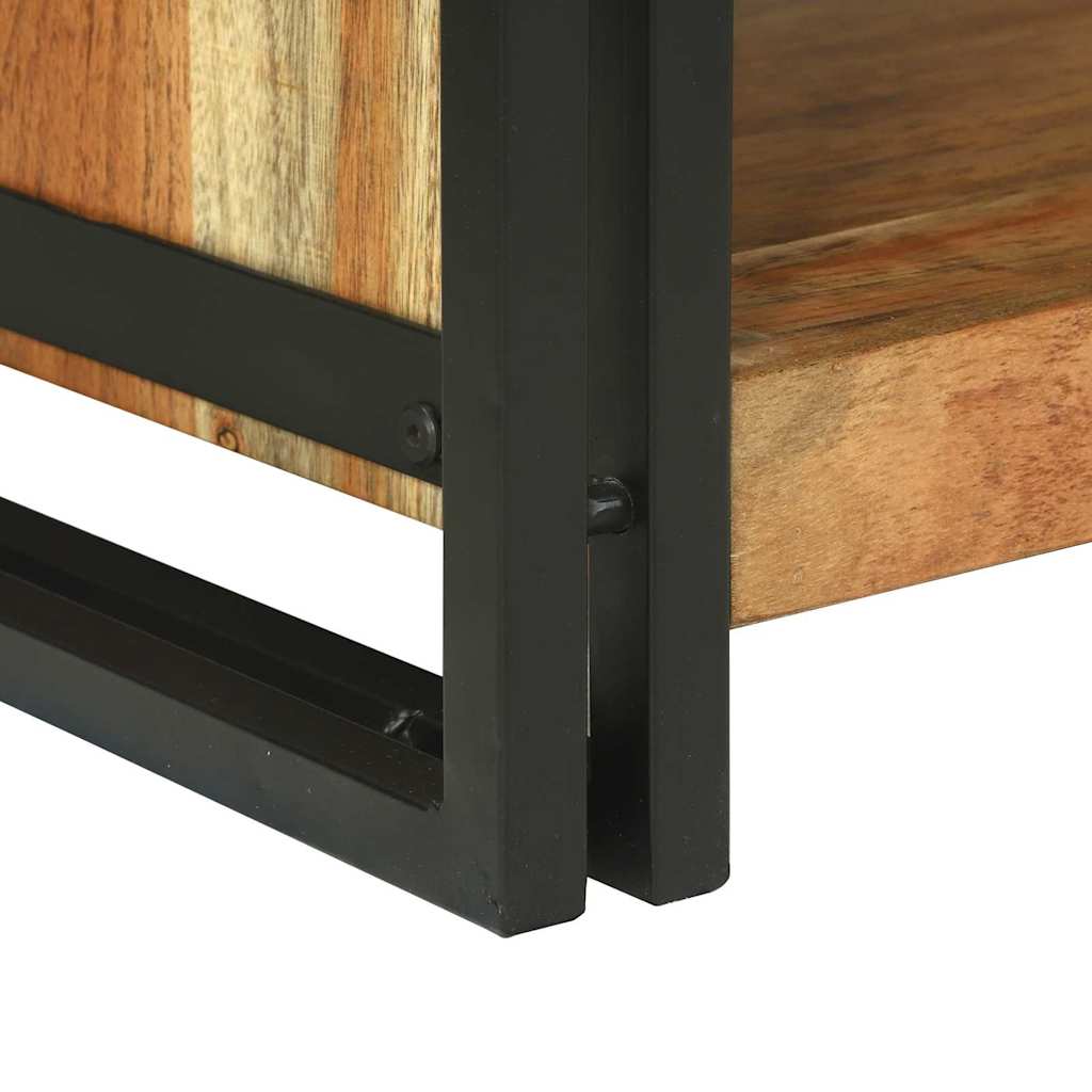Coffee Table Brown 120 x 50 x 38 cm Solid Acacia Wood