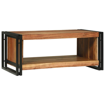 Coffee Table Brown 90 x 50 x 38 cm Solid Acacia Wood