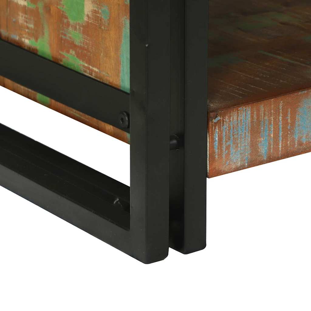 Coffee Table Multicolour 90 x 50 x 38 cm Solid Reclaim Wood