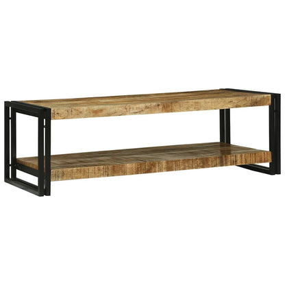 Coffee Table Brown 120 x 50 x 38 cm Solid Mango Wood