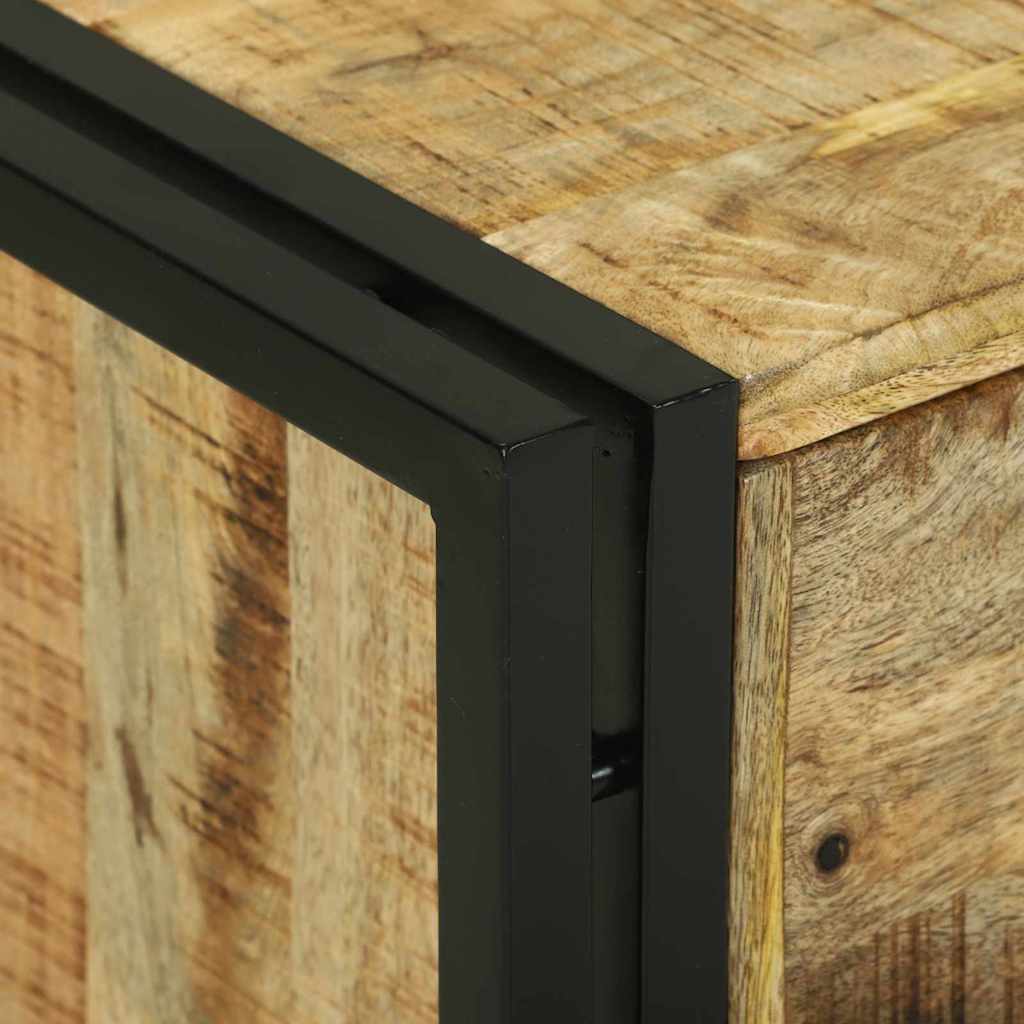 Coffee Table with Drawer Brown 90 x 50 x 38 cm Solid Mango Wood