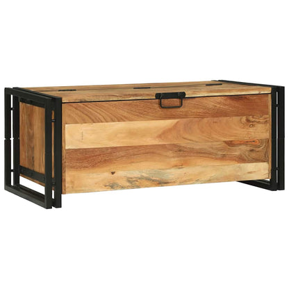 Coffee Table Brown 90 x 50 x 38 cm Solid Acacia Wood