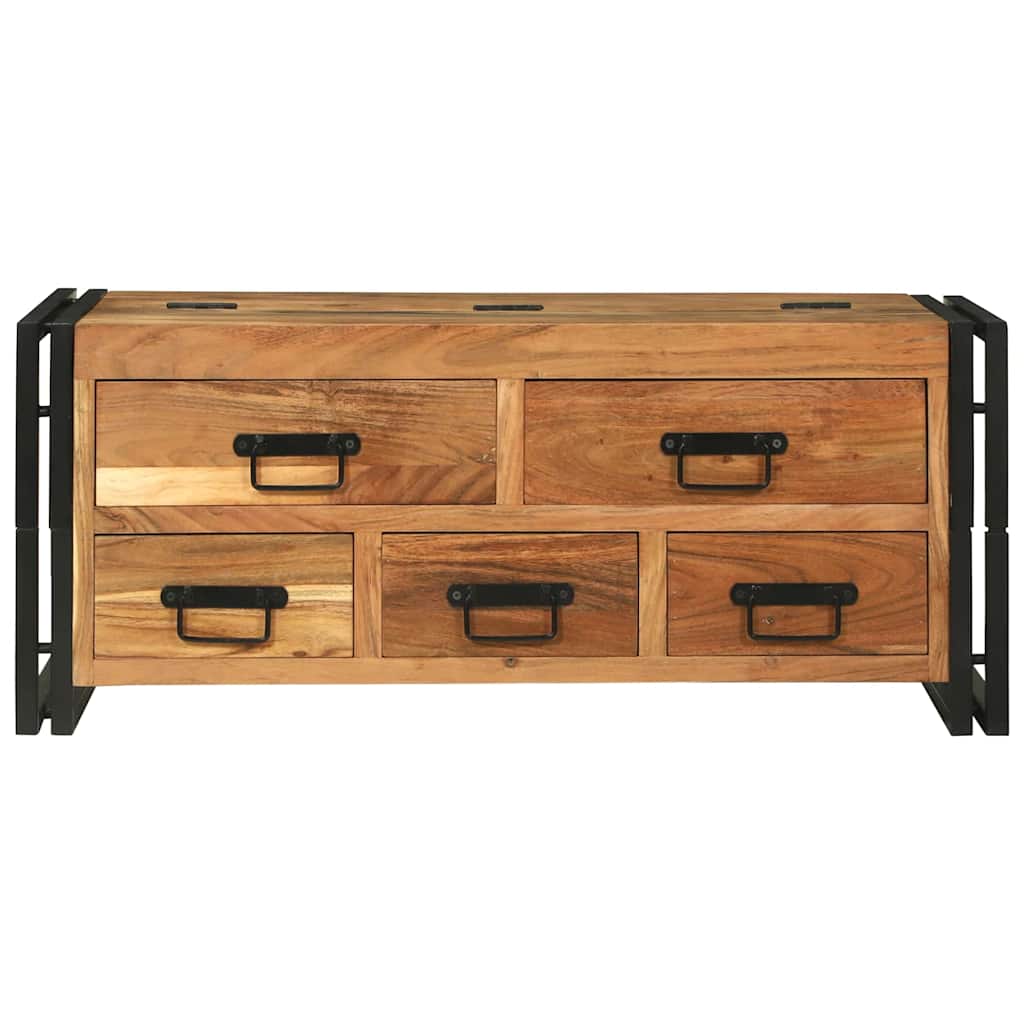 Coffee Table Brown 90 x 50 x 38 cm Solid Acacia Wood