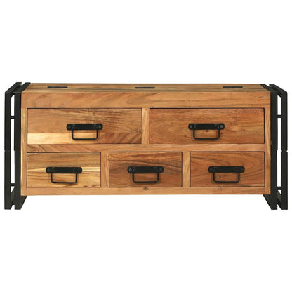 Coffee Table Brown 90 x 50 x 38 cm Solid Acacia Wood