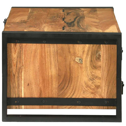 Coffee Table Brown 90 x 50 x 38 cm Solid Acacia Wood