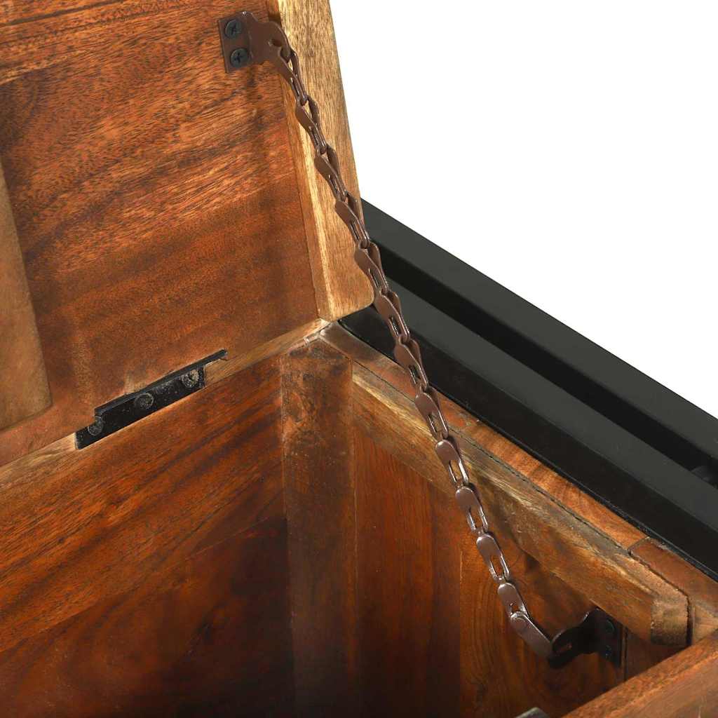 Coffee Table Multicolour 90 x 50 x 38 cm Solid Reclaim Wood