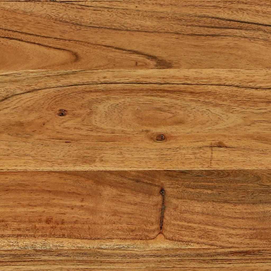 Console Table Brown 120 x 33 x 75 cm Solid Acacia Wood
