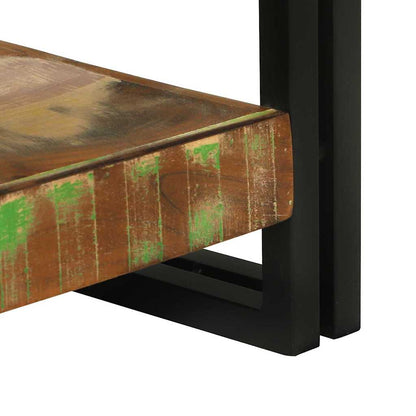 Console Table Multicolour 120 x 33 x 75 cm Solid Reclaim Wood