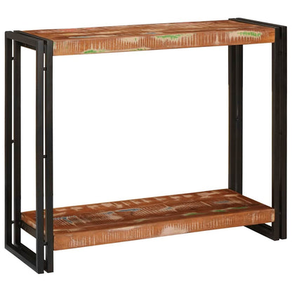 Console Table Multicolour 90 x 33 x 75 cm Solid Reclaim Wood