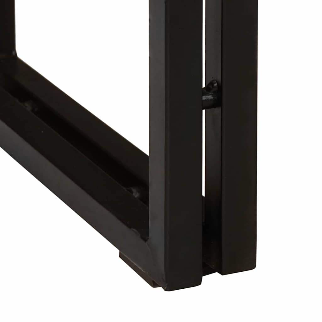 Console Table Brown 160 x 33 x 75 cm Solid Acacia Wood