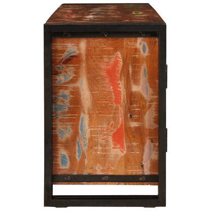 TV Cabinet Multicolour 120 x 30 x 50 cm Solid reclaimed wood