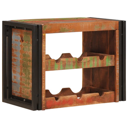 Wine Rack Brown 60 x 45 x 33 cm Solid Reclaimed Wood