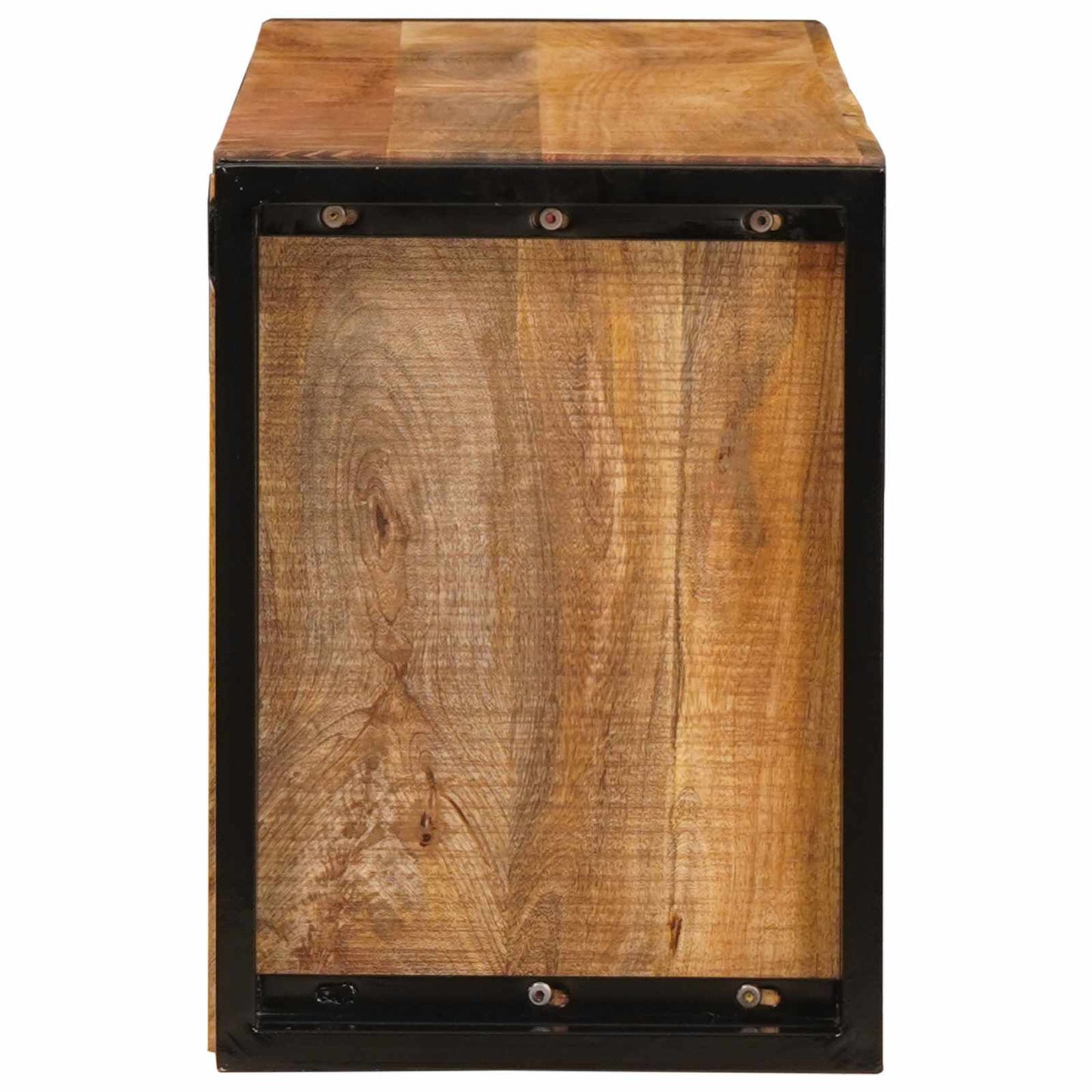 Wine Rack Brown 100 x 45 x 33 cm Solid Rough Mango Wood