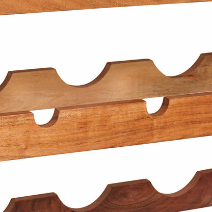 Wine Rack Brown 120 x 45 x 33 cm Solid Acacia Wood