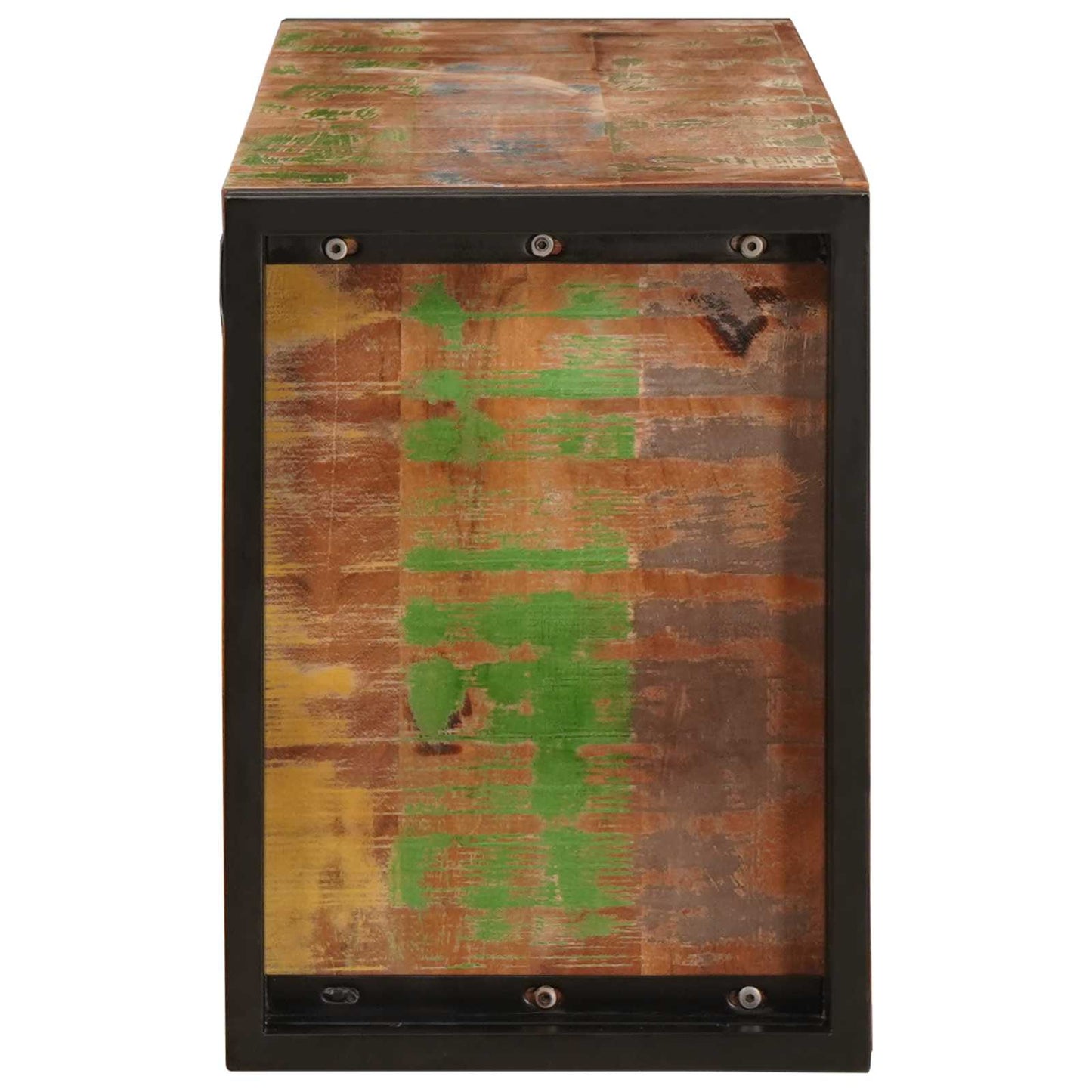 Wine Rack Brown 120 x 45 x 33 cm Solid Reclaimed Wood