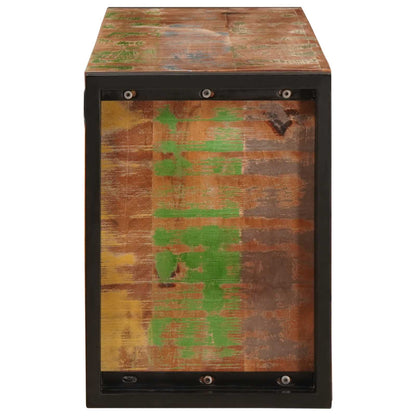 Wine Rack Brown 120 x 45 x 33 cm Solid Reclaimed Wood