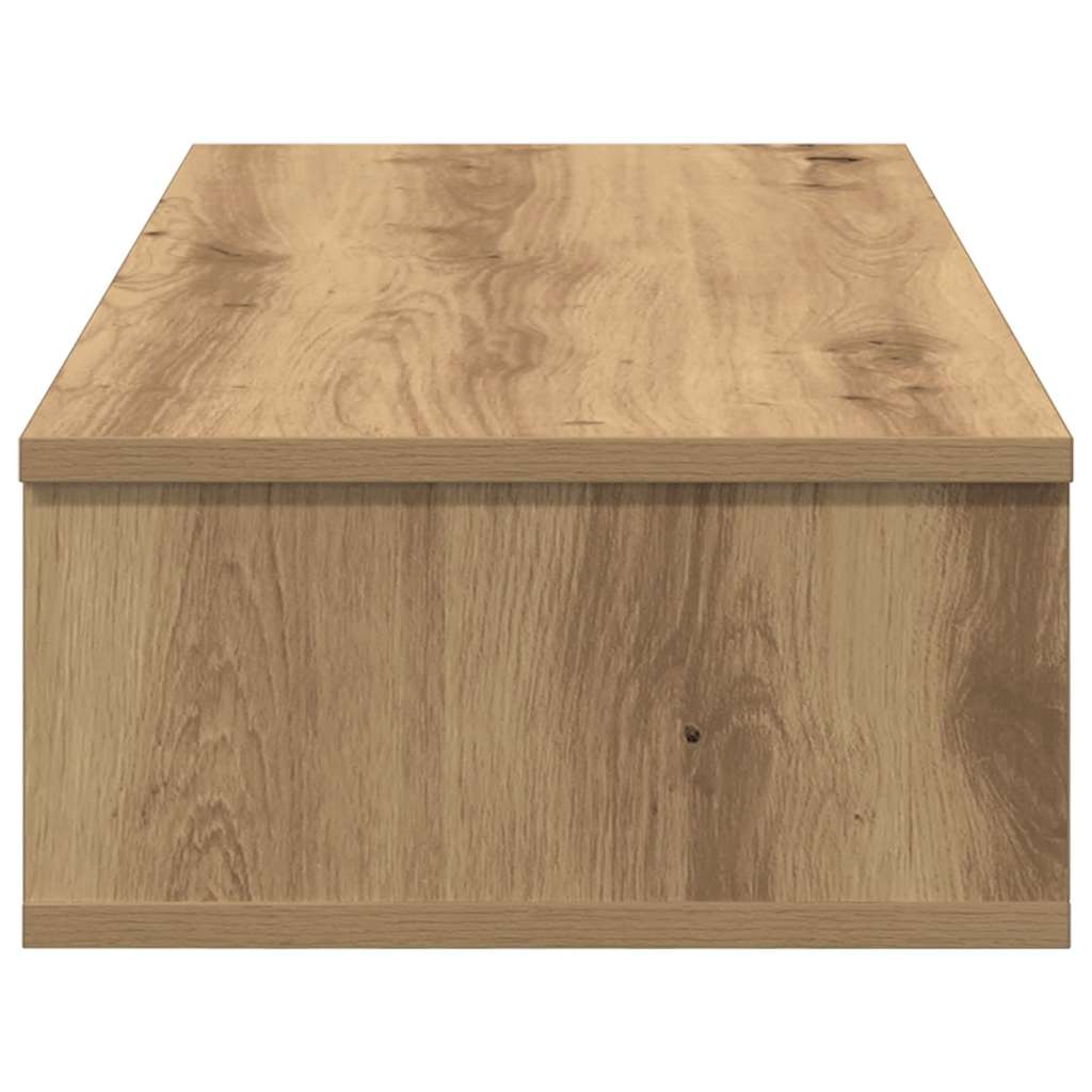 Wall Shelf with Drawers Artisian Oak 80x31x17 cm Engineered Wood