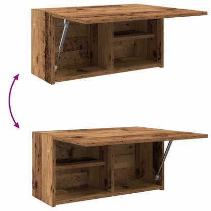 Bathroom Wall Cabinet Old Wood 60x25x30 cm Engineered Wood