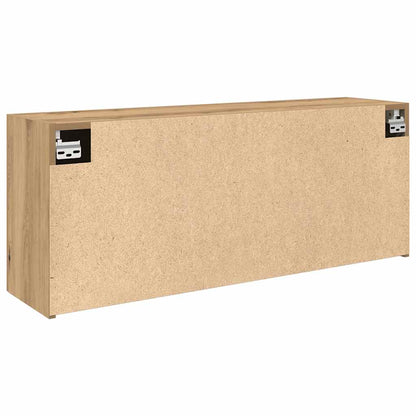 Bathroom Wall Cabinet Artisan Oak 100x25x40 cm Engineered Wood