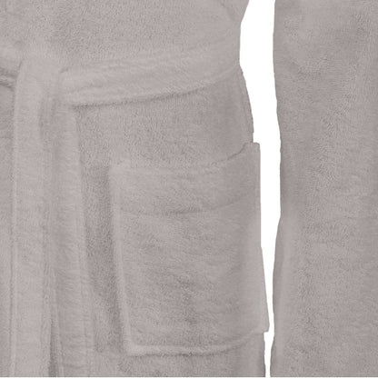 Bathrobe KINN Grey M Cotton