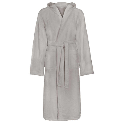Bathrobe KINN Grey L Cotton
