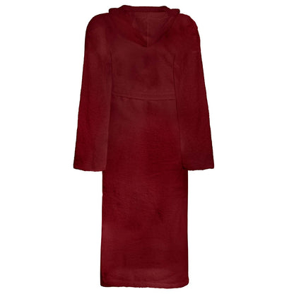 Bathrobe KINN Red S Cotton