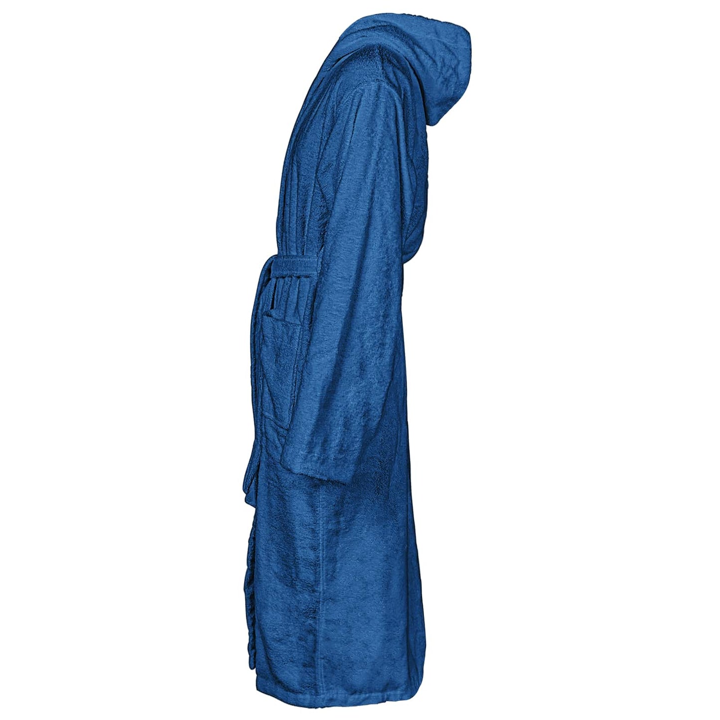 Bathrobe KINN Blue S Cotton