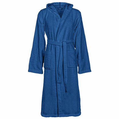 Bathrobe KINN Blue M Cotton