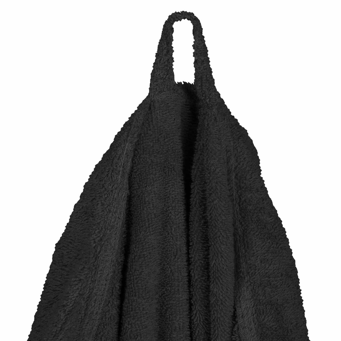 Bathrobe KINN Black S Cotton