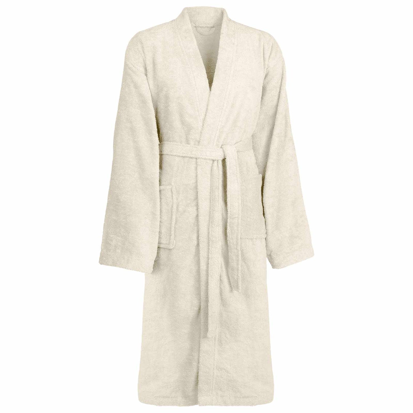 Bathrobe KINN Cream L Cotton