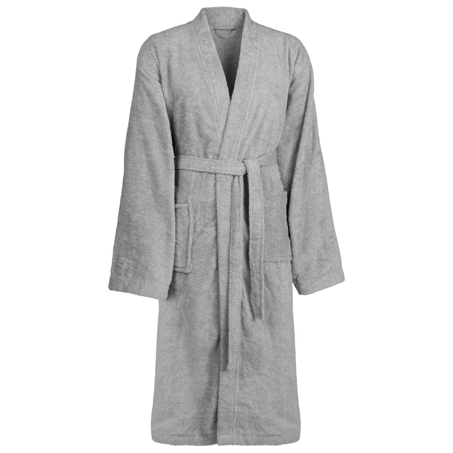 Bathrobe KINN Grey L Cotton