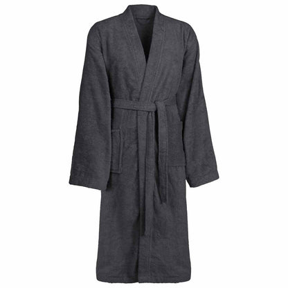 Bathrobe KINN Anthracite S Cotton