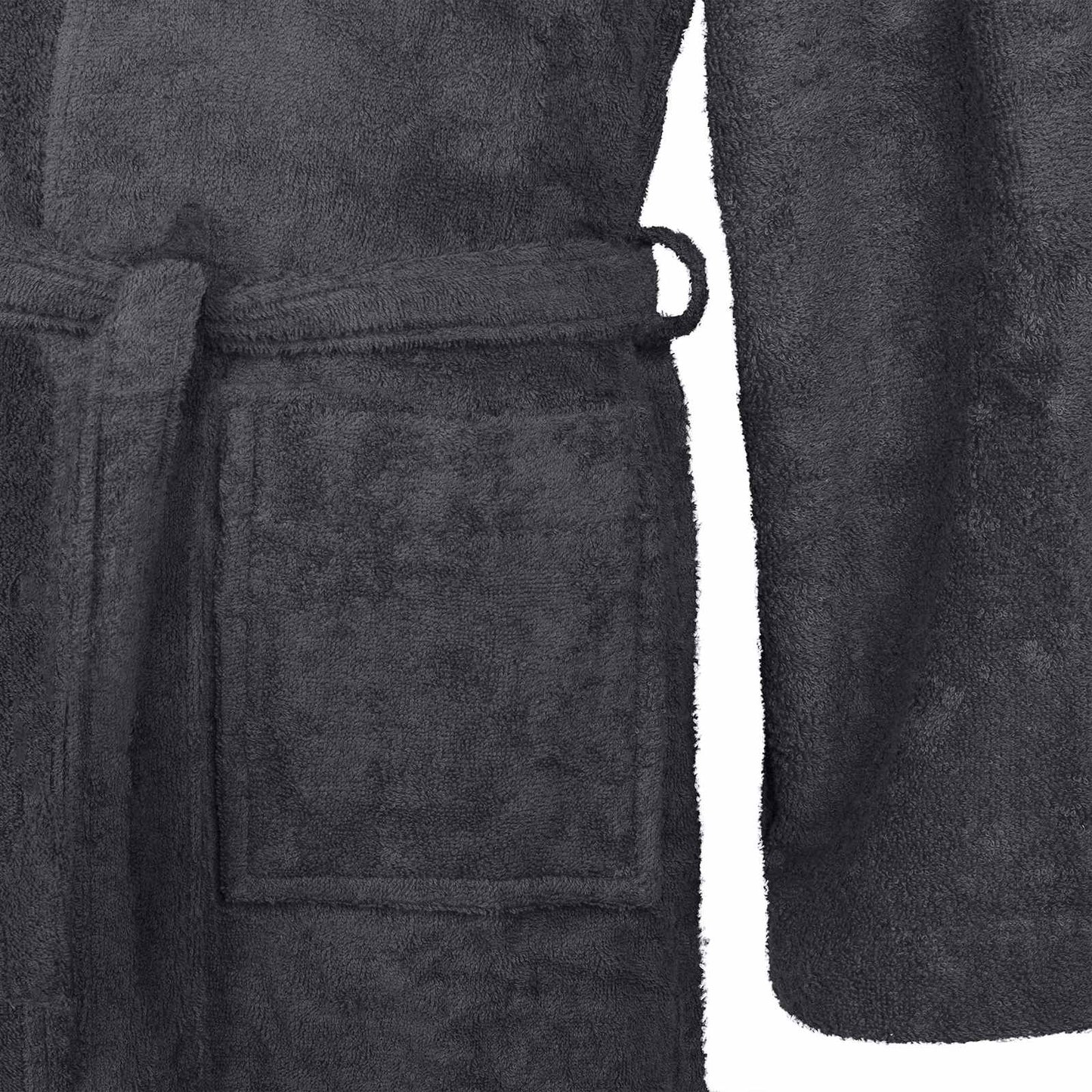 Bathrobe KINN Anthracite XXXL Cotton