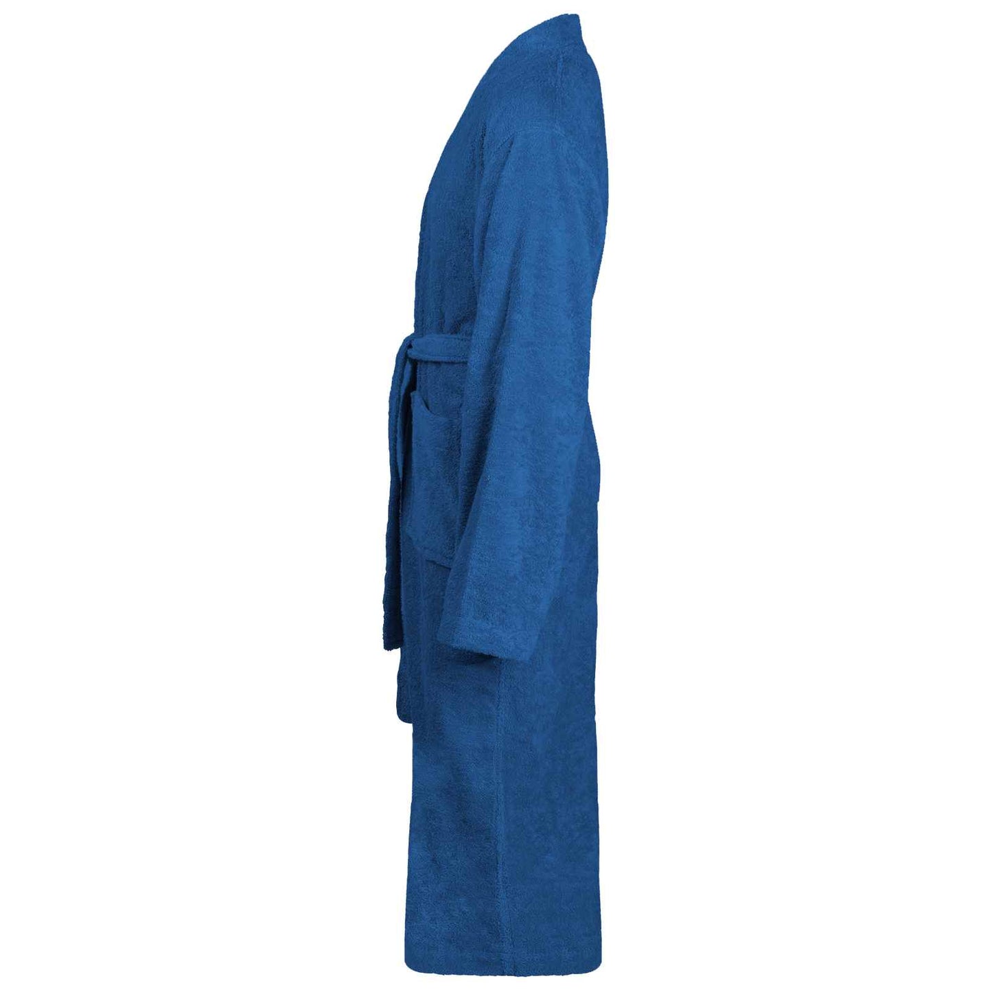 Bathrobe KINN Blue L Cotton