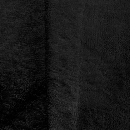 Bathrobe KINN Black L Cotton